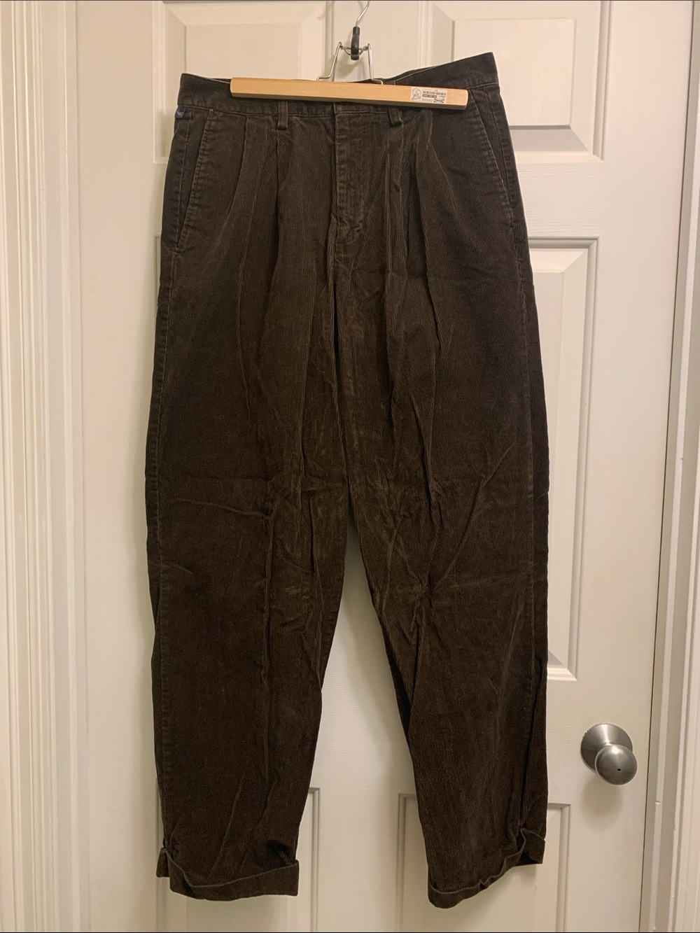 Dockers Men's Corduroy Pants in Dark Brown